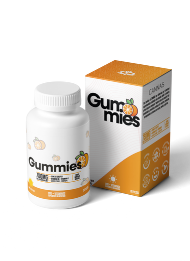 Gummies de Naranja 750mg & Vitaminas