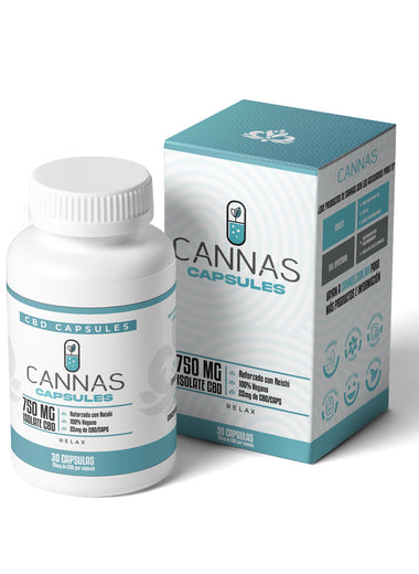 Capsulas de CBD con Reishi